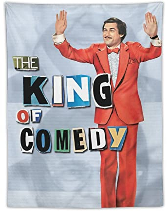 QINGRONG The King of Comedy Poster Filmdruck Tapisserie Wandkunst Polyester Gemälde Geschenke Schlafzimmer Wohnzimmer Dekor Modernes Zuhause 76,2 x 101,6 cm