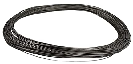 Oshhni Alambre Colgante de cerámica, Alambre de tungsteno de 1M de Largo, Soporte de cocción Colgante de Alta Temperatura para hornos de combustión de, 1mm