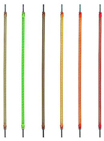 LIGHBIB 3V LED Flexibler Glühfaden Kann Gebogen Werden 80mm 130mm 300mm 1,2m Glühbirne LED Filament Diode Glühlampenlicht Zubehör,rot 3v,300mm 5P