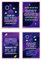Pautdeer Modernes, minimalistisches E-Sport-Spiel-Poster-Set, 4-teiliges Leinwandgemälde für Spielzimmer, Wanddekoration im Schlafzimmer, E-Sport-Stil, Wandkunst-Posterdrucke (20,3 x 30,5 cm,