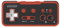 Retro-Bit Origin8 2.4 GHz Wireless Controller For Nintendo Switch & NES - USB & NES receivers included - Red & Black