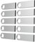 Clé USB 8 Go Lot de 10 ABLAZE Mini Clés USB étanches en métal pour Ordinateur Portable, Ordinateur, télévision, Voiture