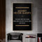 ytonghao Poster Money Never Sleeps für Wohnzimmer, schlichtes nordisches modulares Leinwandgemälde, moderne Heimdekoration, 60 x 90 cm, ohne Rahmen