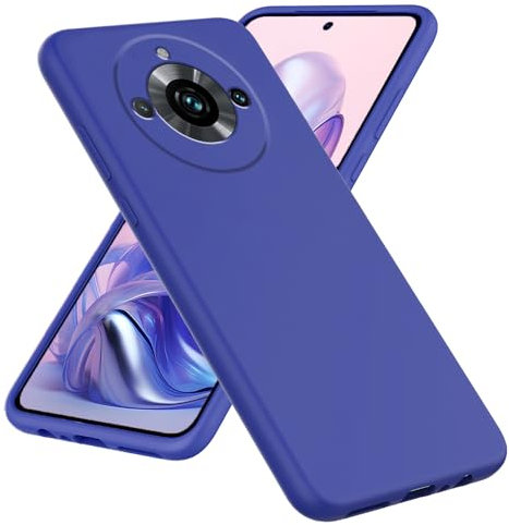 YSONCHAN Funda de Móvil para Realme 11 Pro+ (Plus)/ Realme 11 Pro 5G, Carcasa Protectora Antichoque, Funda Silicona Suave para Teléfono Limpieza Duradera, Funda Bumper. Azul