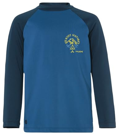 VAUDE Solaro III Langarmshirt für Kinder, elastisch – Marine – Gr. 104