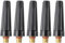 sourcing map WIG-Rückkappe 41V35 passend für Schweißbrenner WP-17, WP-18, WP-26, lange Rückkappe für WIG-Taschenlampe, Ersatzteil, 5 Stück