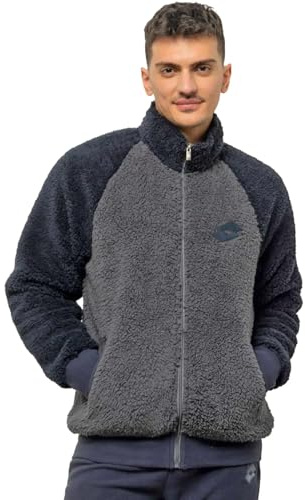 Lotto Tuta Pile Uomo Caldo Sherpa - Giacchetto Full Zip Invernale Morbida