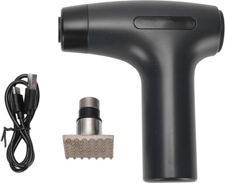 Electric Meat Tenderizer,Stainless Steel Detachable Quiet Rechargeable Cordless Electric Meat Tenderizing Mallet for Tenderizing Beef Veal Chicken Pork Steak