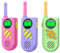 Inspireyes Walkie Talkie Kinder Aufladbar, 48 Stunden Arbeitszeit, 8 Kanäle 2-Wege-Radio, Geschenke für Jungen Mädchen, Outdoor Wandern Camping, 3-12 Jahre altes Spielzeug