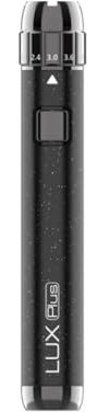 Lux Plus 510 Threaded Vape Pen Battery, Alloy Body Design, 650mAh Battery, Variable Voltage Settings, Pre-Heat Setting (No Nicotine)