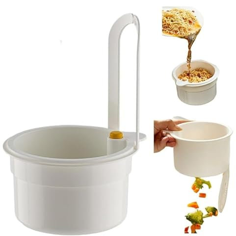 Mciluyaiio Neues Wasserhahn-Hängesieb, Kunststoff-Abtropfkorb für die Küchenspüle, Obstsieb zum Aufhängen am Wasserhahn, Ablage für Küchenutensilien, feines Netz