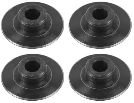 RASTKY Ersatzrad für Rohrschneider, Robuste Klinge aus Manganstahl für Reibungsloses Schneiden für Verschiedene Projekte, 4-teiliges Set für Kupfer, Messing, Aluminium, Ersatzrad für Rohrschneider