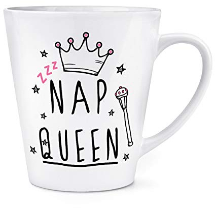 Nap Queen 12oz Latte Mug Cup