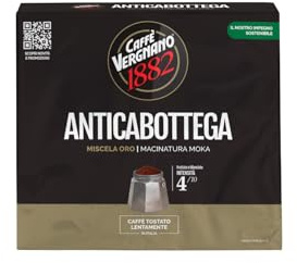 Caffè Vergnano 1882 - Caffè Macinato Anticabottega - 8 confezioni da 500gr
