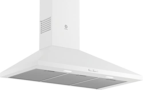 BALAY 3BC696MB Campanas EXTRACTORAS, Acero Inoxidable, 3 Velocidades, Blanco