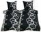 Leonado Vicenti 4 TLG. 135x200 Flausch Bettwäsche aus Thermo Fleece Garnitur Sarah Grau Nevresim Takimi