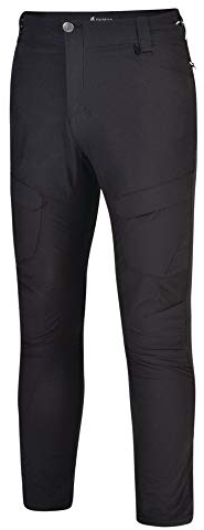 Dare 2b Herren Tuned in Ii' Water Repellent Multiple Pockets Walking Trousers Regular Length Hose, Schwarz, 38W EU
