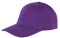[ My Sunshine] Mens Ladies Baseball Cap Brushed Cotton Low Profile Plain Sports Summer Hat (Purple)