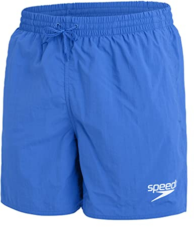 Speedo Men's 16 Watershort Swiming Trunks| Quick Dry | Comfortable Fit | Clasic Style | Drawstring Waist, Bondi Blue, M