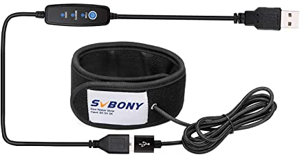 Svbony SV172 Objektiv Wärmer mit USB Temperaturregler, Objektiv Okular Heizung,320mm Anti Tau Feuchtigkeit Nebel Kamera Teleskop