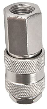 ezqnirk 1PCS Quick Push In Connector Pneumatic Fitting High Pressure Coupling Work On Air compressor,EU SF,1/4