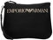 Emporio Armani Logo Pouch Bag, Nero, Taglia Unica Unisex-Adulto