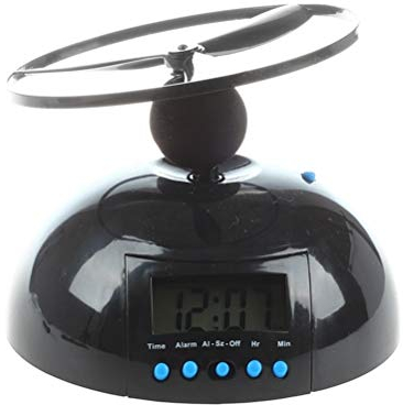 TEmkin Verrückter nerviger Wecker mit fliegendem Hubschrauber