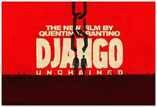 Poster Django Unchained Poster Filmplakat Kunst Wandbilder Poster Und Drucke Leinwand Malerei Home Decor 50X70Cm Kein Rahmen