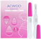 ACWOO Schwangerschaftstest Frühtest Streifen,Frühschwangerschaftstest Frühe Erken-nung,Vorteilspack Pregnancy Test, Schwangerschaftsfrühtest HCG Test Empfindlichkeit 25 mIU/ml,5 Stück (Rosa)