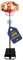 Best Sporting Basketballkorb Outdoor mit Ständer I Höhenverstellbarer Basketball-Korb I Robuster Outdoor-Basketballständer für Kinder I Mit Transport-Rollen (Orange, 160 bis 205 cm)