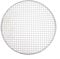 WIIYENA Runder Bräter, Edelstahl, rundes Gitter, Grillnetz, Backblech, Grillgitter, Grillrost (35 cm)