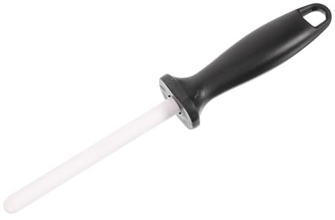 Garneck 3st Diamantschleifstein Honstange Messerschleifstab Ergonomischer Messerschärfer Haushaltsschärfgerät Diamant Schärfen Multifunktionsmesserschärfer Scherenschärfer Wetzstab Keramik