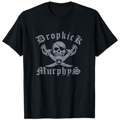 Dropkick Murphys - Official Merchandise - Jolly Roger T-Shirt