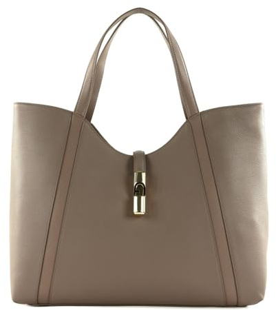 Furla Goccia Hobo XL Stucco Gray + Mauve