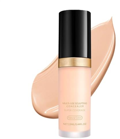 Creme Concealer Volle Deckkraft, Concealer Stick - 4 In 1 Wasserfest Langlebige Foundation Stick Make Up 13 Ml Feuchtigkeitsfeuchtigkeit Ream Natürliches Finish Für Alle Hauttypen