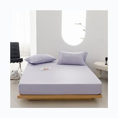 OBONG Spannbetttuch aus 100 % Eukalyptus, antibakteriell, geruchsresistent, milbenfrei, tiefe Tasche für ganzjährigen Komfort (E-King-Size)