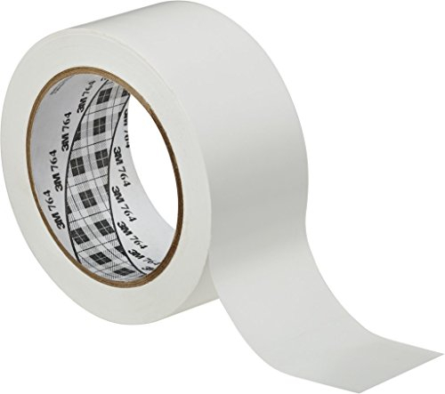 3M 764I Nastro Vinilico Multiuso, 50 mm X 33 m, 24 Pezzi, Bianco