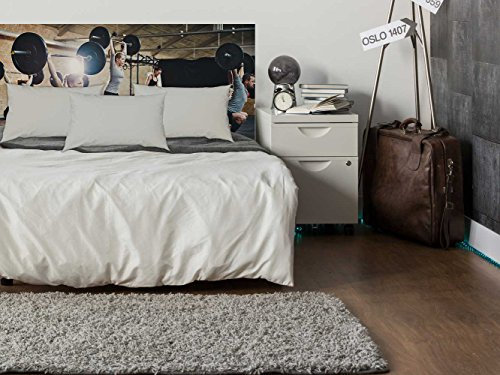 Oedim Kopfteil Bett Turnhallen Verschiedene Maßnahmen PVC Digitaldruck Body Pump Langhantelstange Stangen 100x60cm