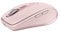Logitech MX Anywhere 3 Mouse Compatto Performante, Wireless, Scroller Elettromagnetico, Ergonomico, Sensore 4000 DPI, Pulsanti Custom, USB-C, Bluetooth, Mac, iPad, Windows, Linux, Chrome, Rosa