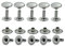 ISTA TOOLS Rostfreie! Hohlnieten Einzelkopf 6 mm, 7 mm, 9 mm, 10 mm, 13 mm. Top Qualität! (25, RF-Hohlnieten (13x11mm) Silber, Einzelkopf)