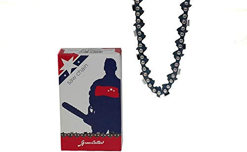 GreenCutter AG 4009152 Catena per Motosega, Larghezza Dente 1.3 mm 52 Maglie Passo 3/8