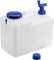 Bekith 15L Wasserkanister mit festmontiertem Ablasshahn Tragbar Wasserauslauf Trinkwasserkanister, Wasser Kanister mit Deckel und Hahn fürs Camping Auto