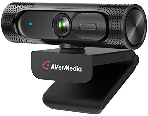 AVerMedia 1080P 60FPS Weitwinkel-Webcam – PW315 – Mit Mikrofon – Ideal für das Gaming oder Streaming