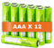 Piles Rechargeables AAA - Lot de 12 Piles | 100% PeakPower | Batteries AAA LR3 Rechargeables 1.2v Minh 800 mAh - Pré-Chargées Haute capacité