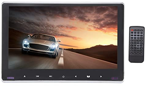 11.6inch Portable DVD Player for Car, Headrest DVD Player 1920x1080 LCD Monitor with Remote, Car DVD Player Support Phone Mirroring/USB/AUX