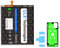High-Capacity Ersatz-Akku kompatibel mit Samsung Galaxy A51 (A515F) BA515ABY | GLK-Technologies Battery | accu | 4200mAh Akku | inkl. 2 Klebebandsätze