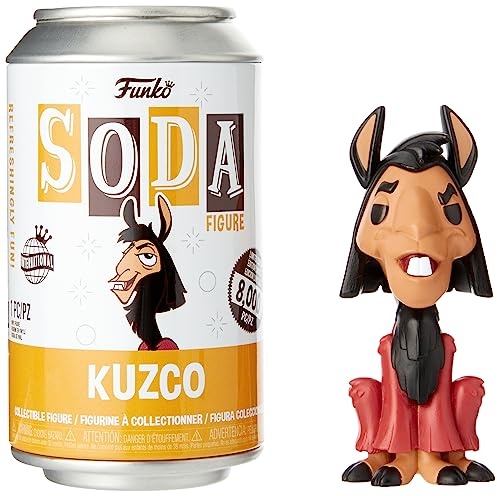 Funko Vinyl SODA: Disney Emperor's New Groove - Llama Kuzco - 1/6 Quote Für Seltene Chase-Variantease - (Styles May Vary) - Vinyl-Sammelfigur - Geschenkidee - Offizielle Handelswaren - Movies Fans