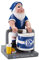 FC Schalke 04 Zwerg Gartenzwerg Trommler