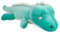 Aiuidun Plüschtier Dinosaurier Kuscheltier Stofftier Plüschkissen,Lange Dino Plüsch Spielzeug Umarmungskissen Lumbar Rückenkissen Puppe Geschenke für Kinder (60cm, Green - Happy)