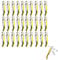 Ouvre - bouteille de vin, service professionnel raw Liège ouvre - bouteille set, Restaurant Service Raw, sommelier, charnière en acier inoxydable pour barman Wine key (yellow 30 pieces)